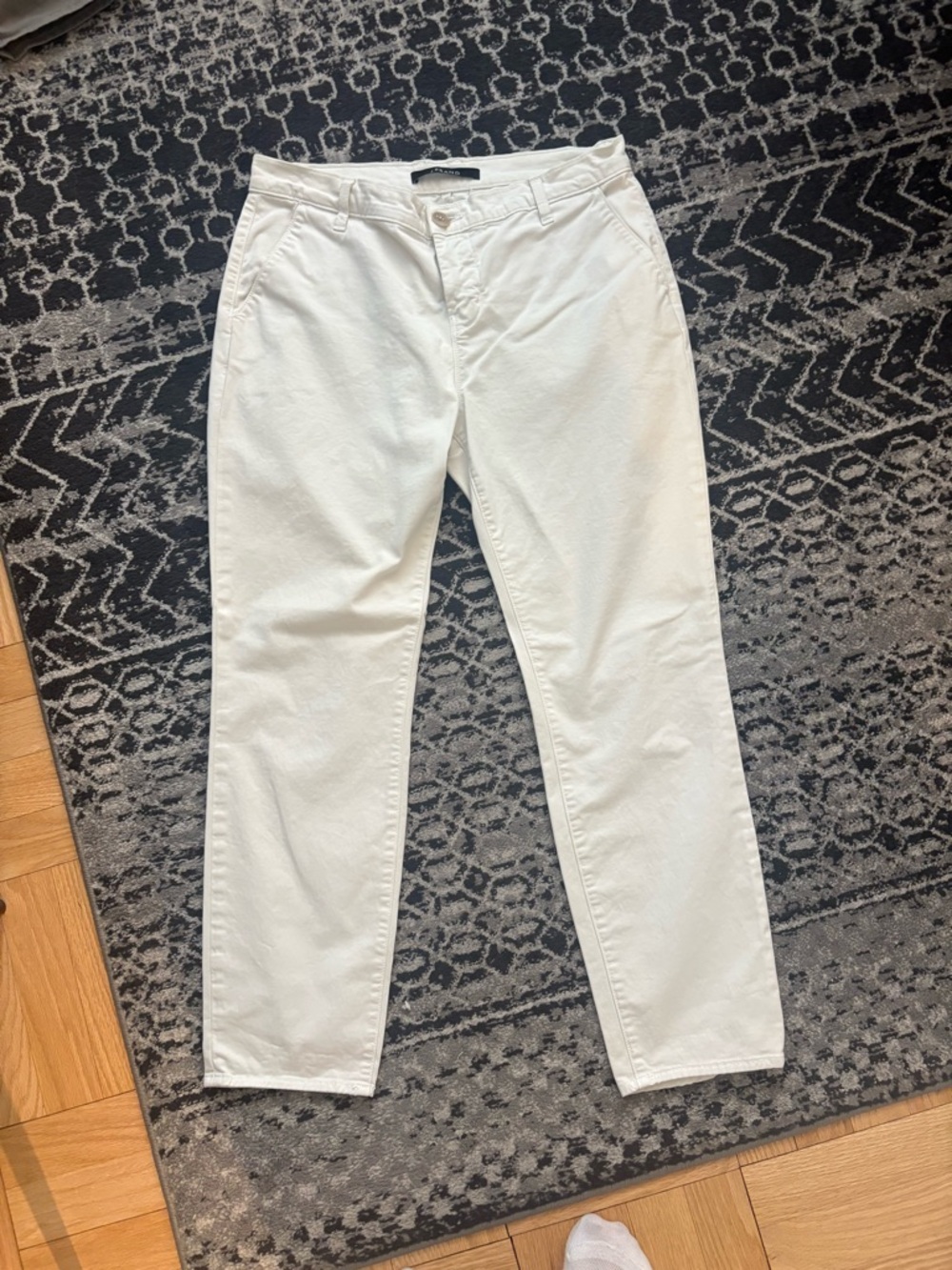 J Brand Off-White Chino Pants
